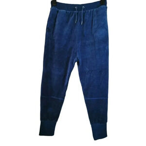 ENTREE LS AUTHENTIC size XXL BLUE Velvet  Sweatpants  Velour MEN'S